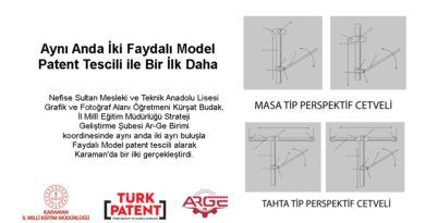 Aynı Anda İki Faydalı Model Patent Tescili ile Bir İlk Daha