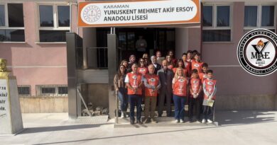 Yunuskent Mehmet Akif Ersoy Anadolu Lisesi’nde Palamut Filizlendirme Etkinliği Gerçekleştirildi.