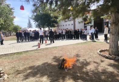 KÂZIMKARABEKİR ÇPAL’DE SİVİL SAVUNMA TATBİKATI YAPILDI.