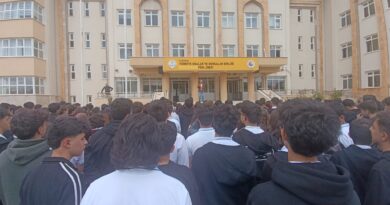 Karaman TOBB Fen Lisesinde Yangın Tatbikatı Gerçekleştirildi